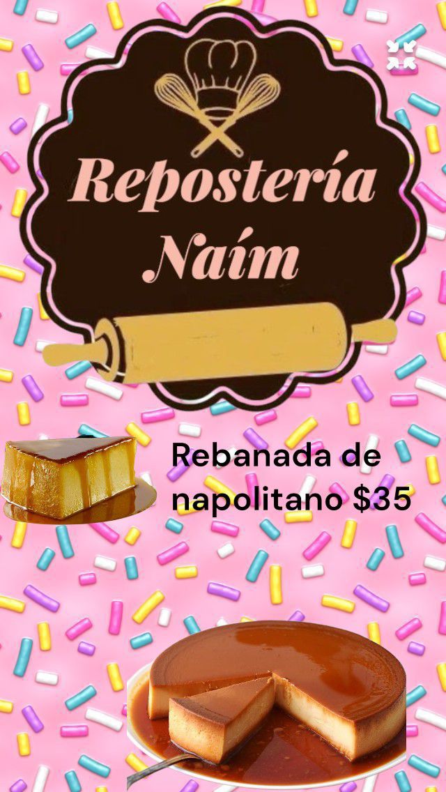 Repostería Naim: Deliciosas Rebanadas de Napolitano a Precio Especial