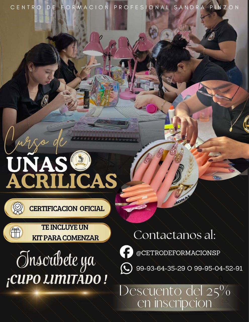 Sandy Nail Art - Curso Uñas — San José Tecoh