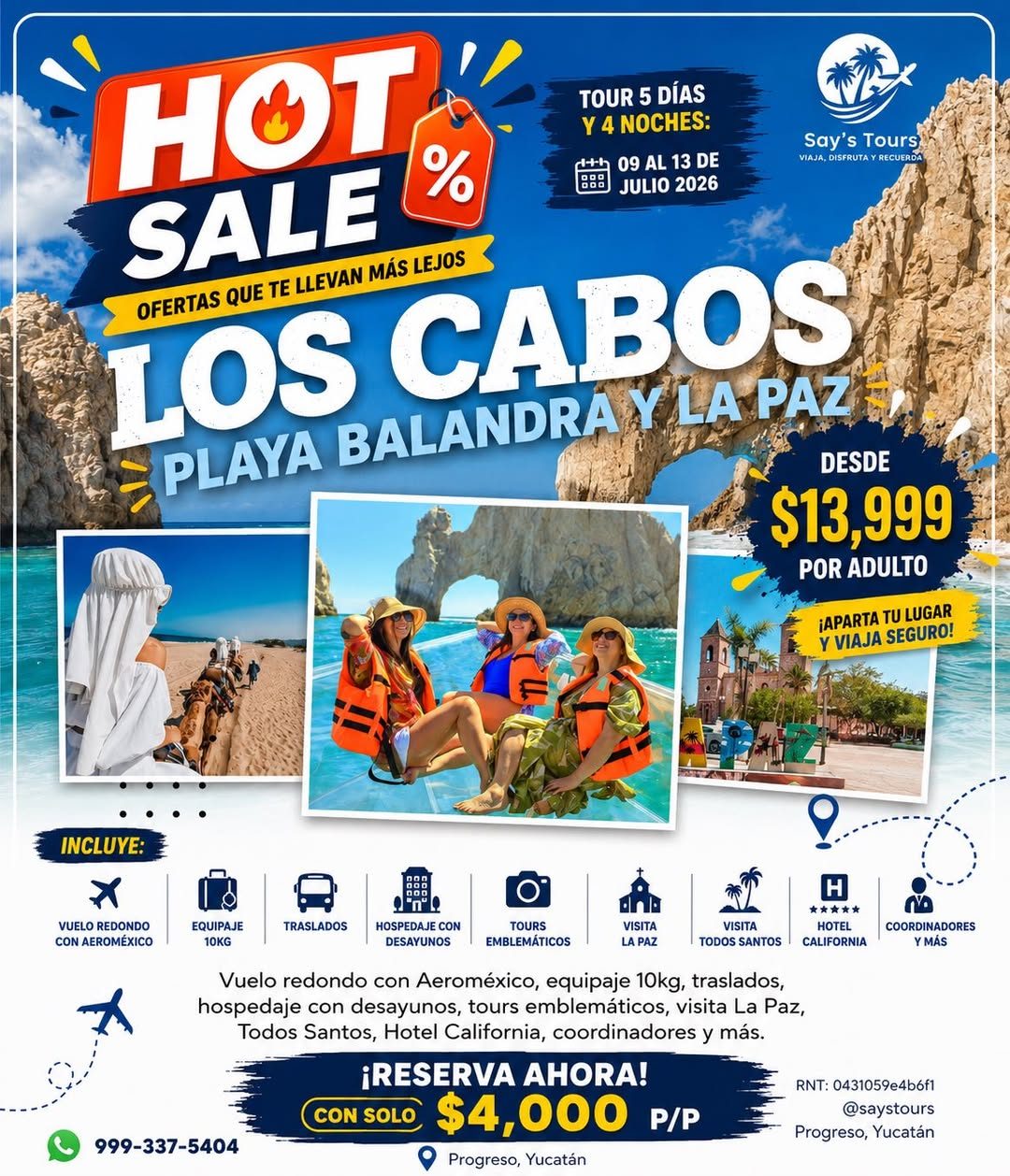SAY'S TOURS