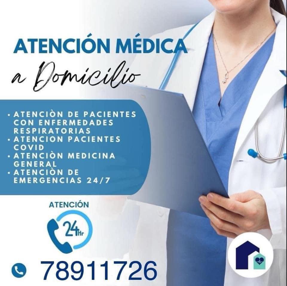 Servicio de Médicos a Domicilio en La Paz, Atención Médica General y Emergencias 24/7