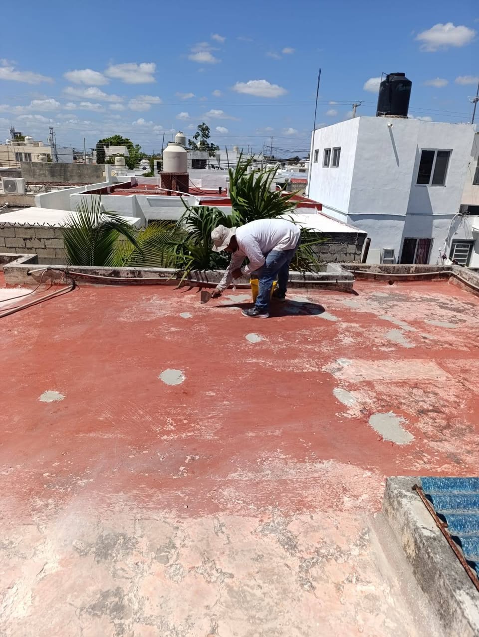 Servicios de impermeabilización para techos, paredes y cisternas en Yucatán