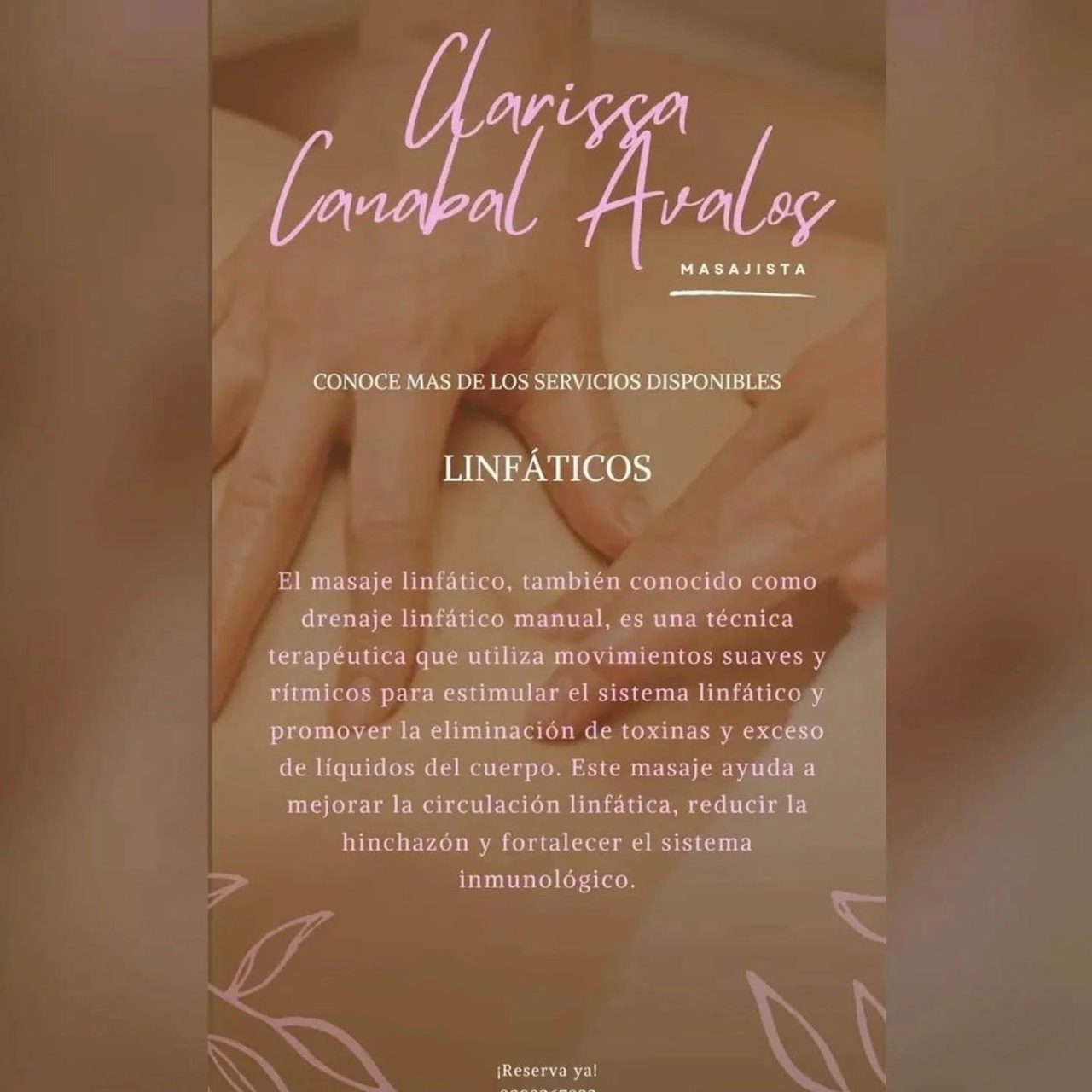 Servicios de Masaje