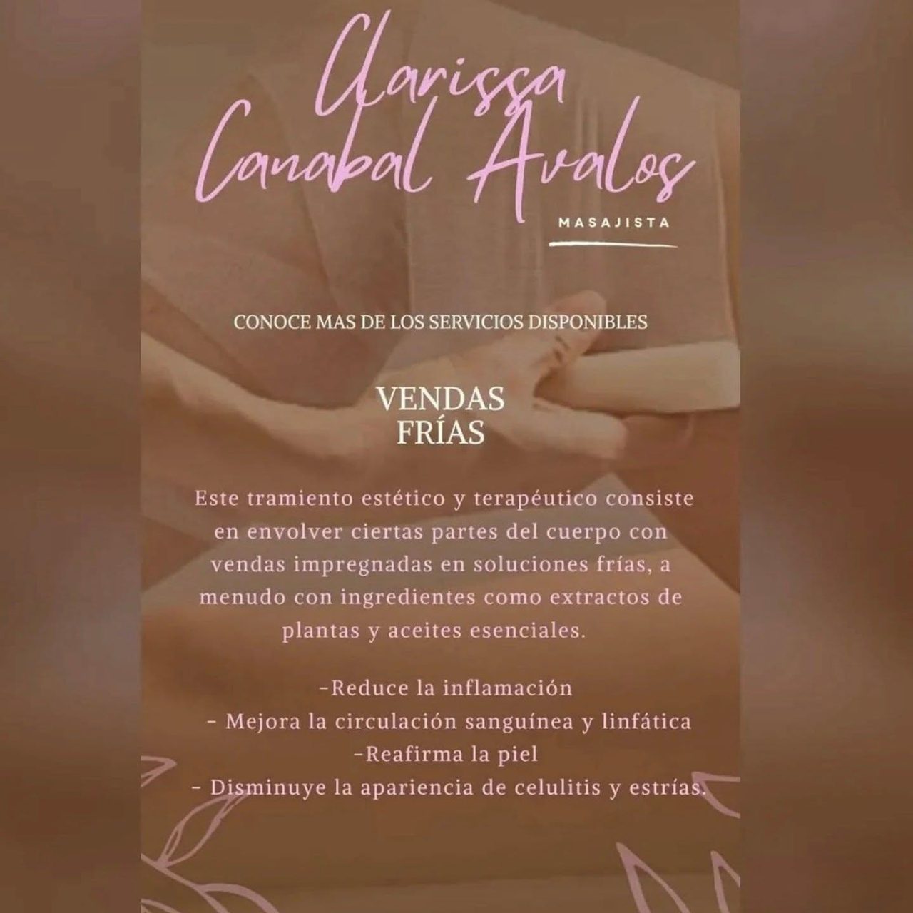 Servicios de Masaje