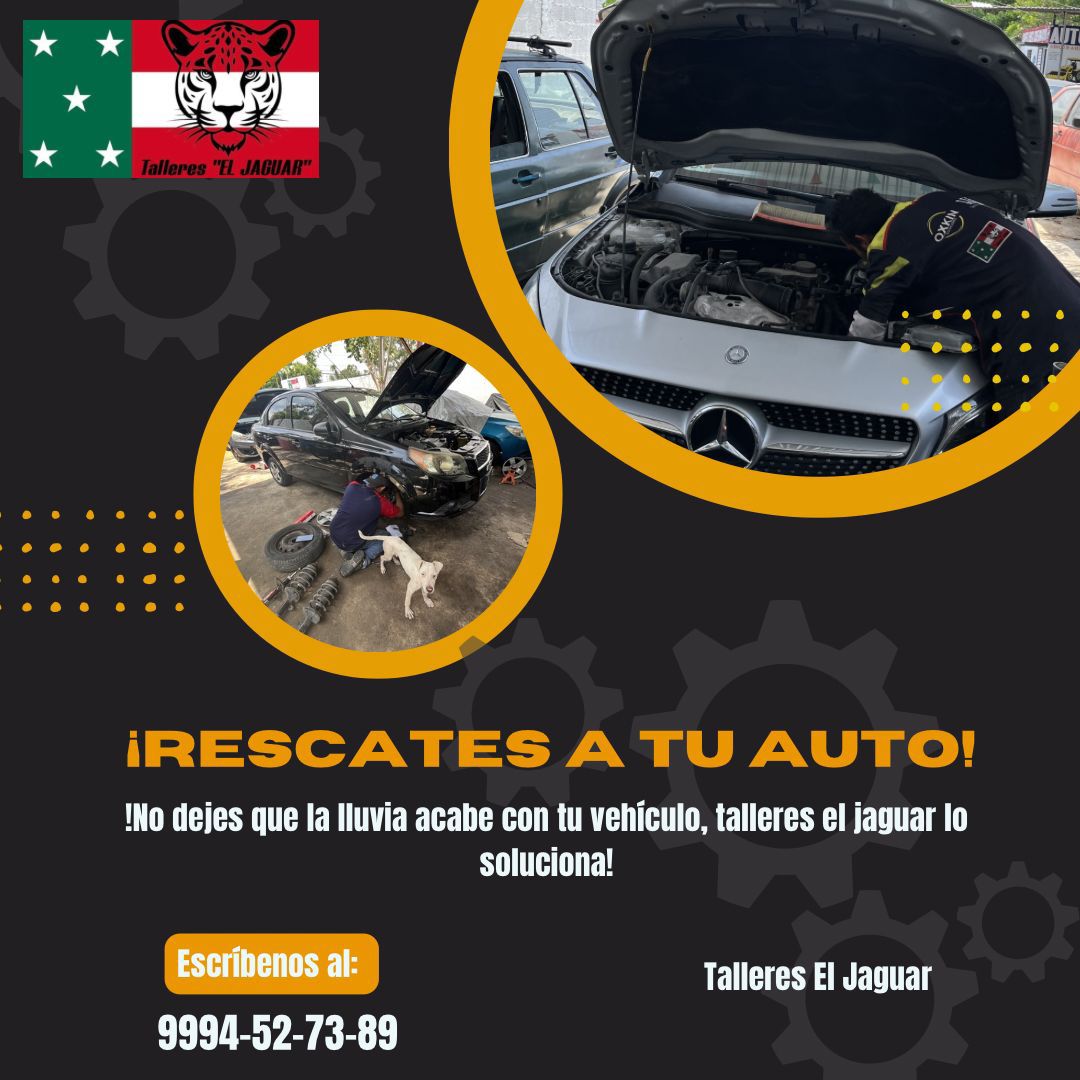 Talleres El Jaguar: Rescate de vehículos por inundaciones