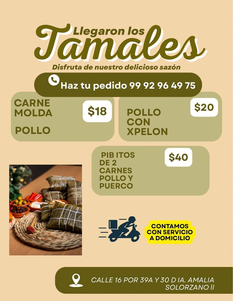 Tamales Shirley — San Camilo