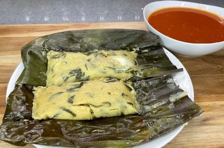 Tamalitos de Chipilín con Cerdo