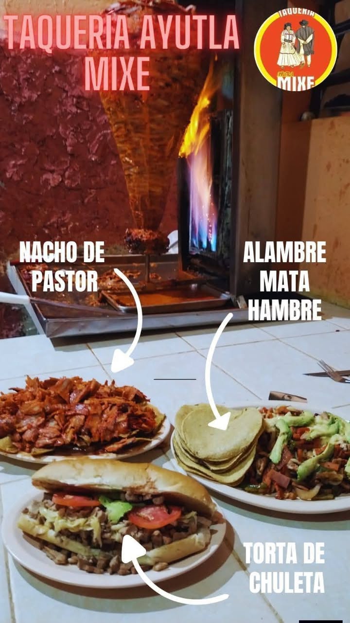 Taquería Ayutla Mixe: Tacos, Tortas, Burritos y más para tu antojo