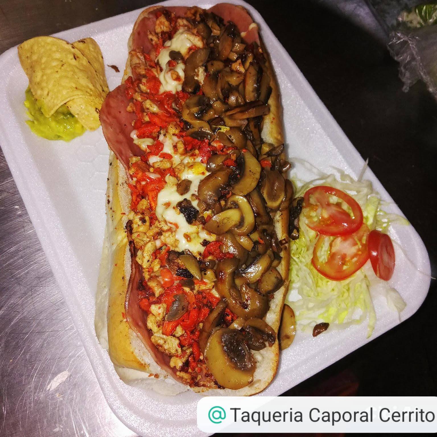 Taquería Caporal Cerrito: Tacos, Tortas, Quesos Fundidos y más en Yucatán