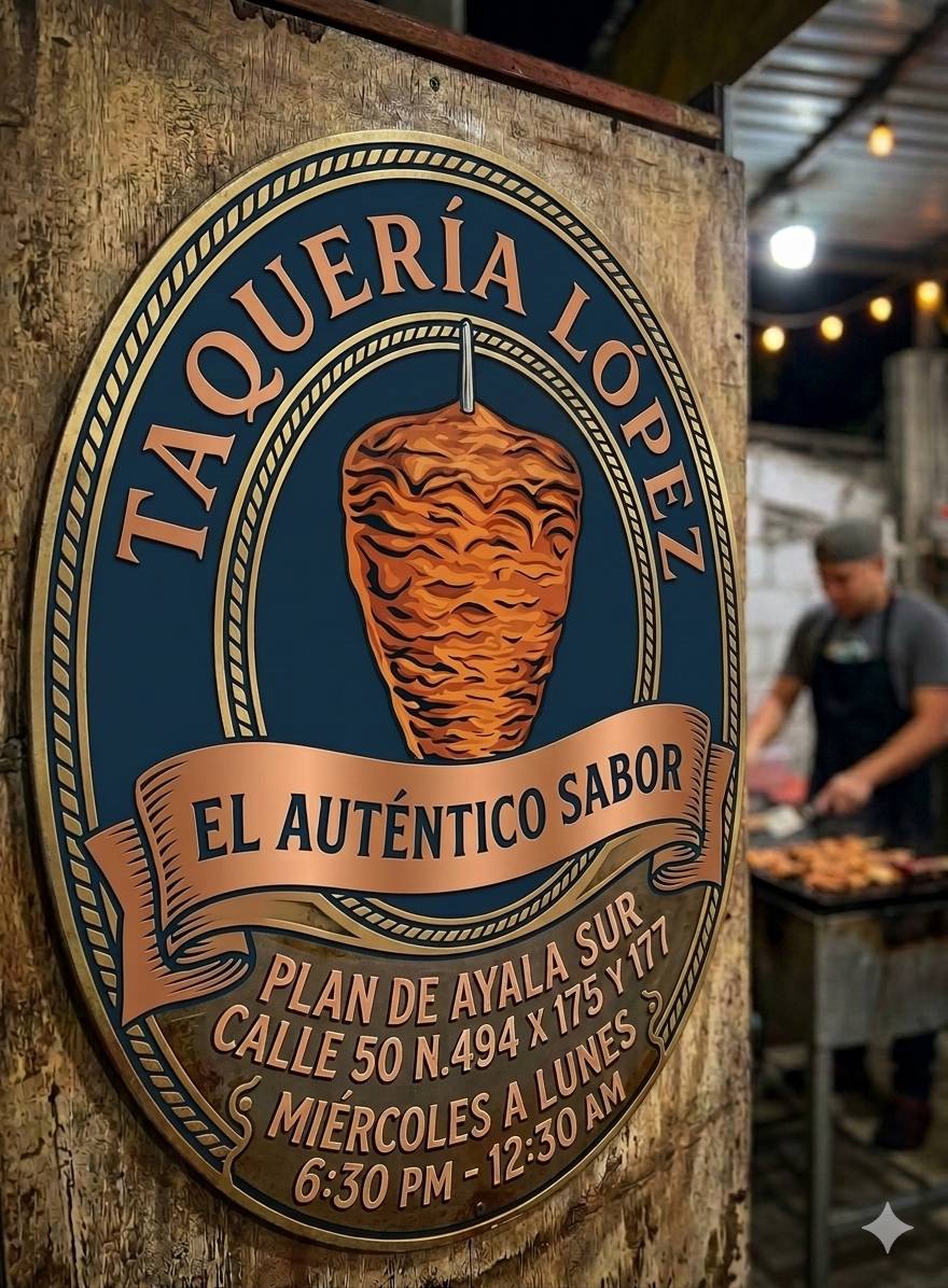 Taquería López: Tacos, Tortas de Pastor y Parrilla en Plan de Ayala Sur