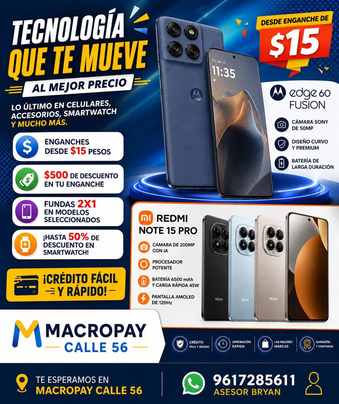 Tecnología y Accesorios: Smartwatches, Celulares y Fundas al Mejor Precio