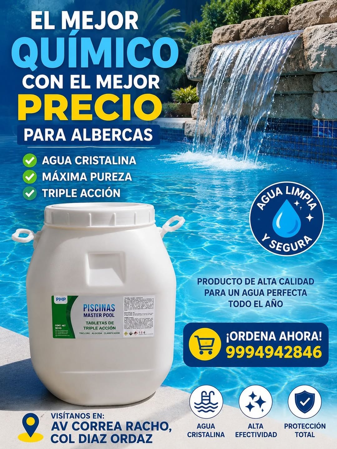 Tienda Diaz Ordaz: Químicos de Alta Pureza para Piscinas y Albercas