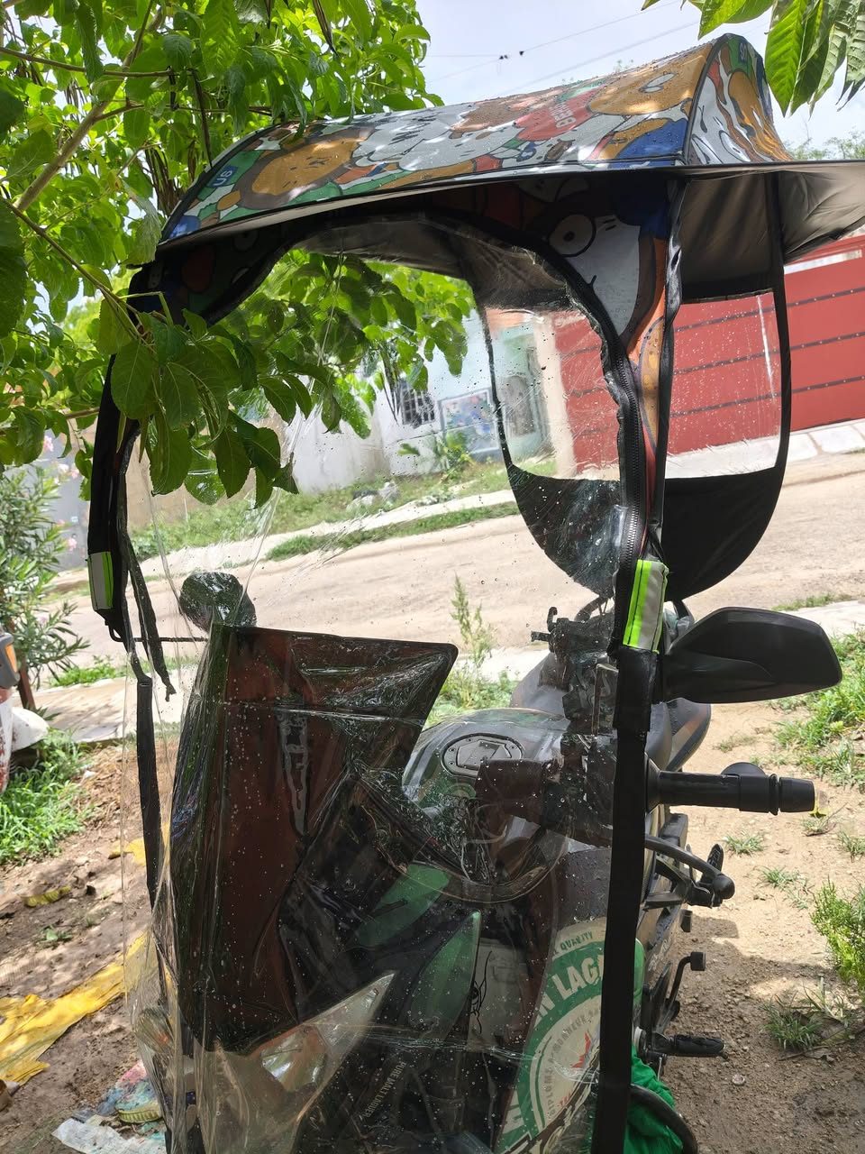 Toldito para moto