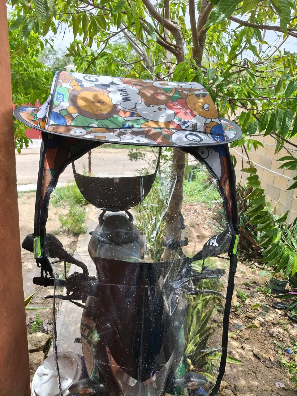Toldito para moto