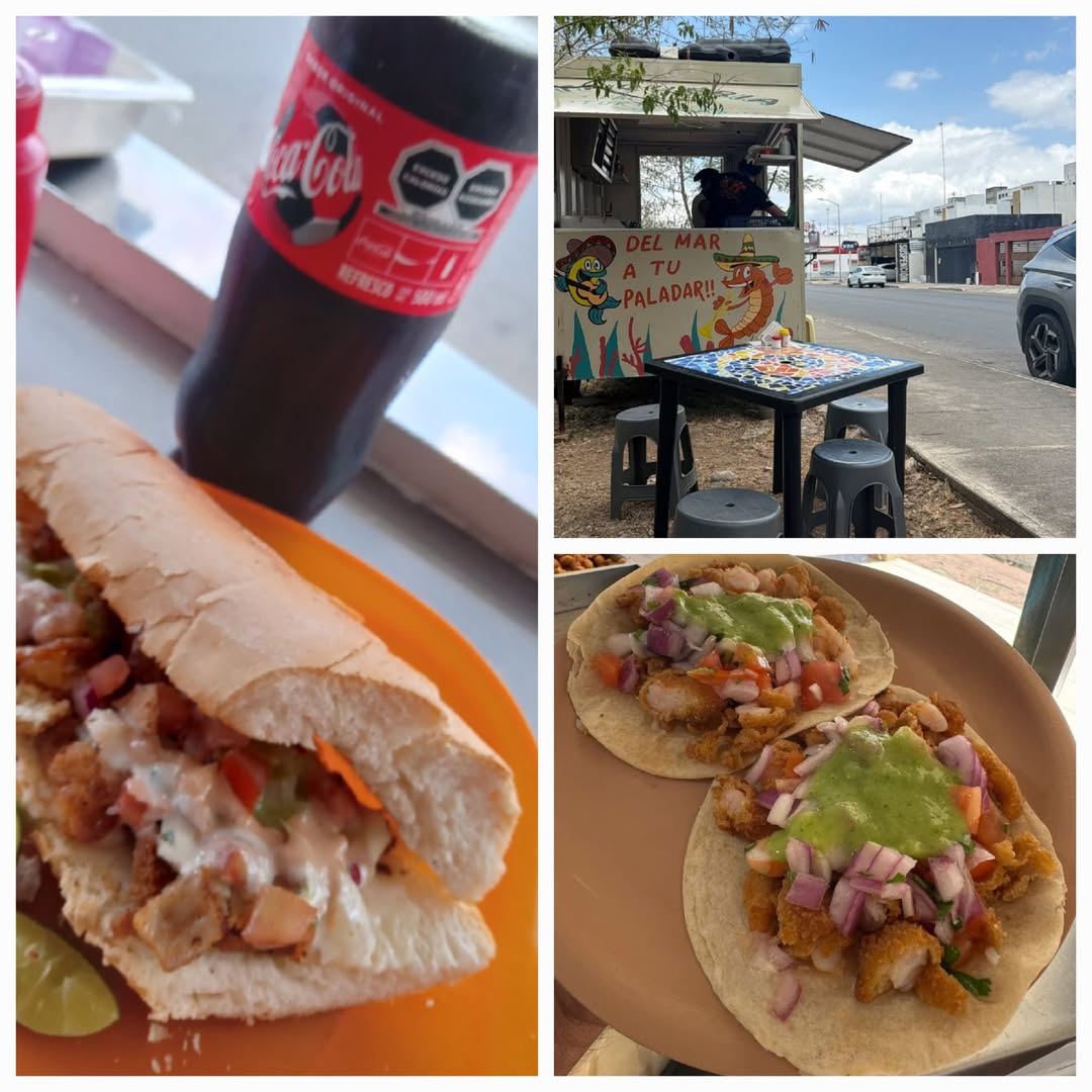 Tortas y Mariscos Empanizados