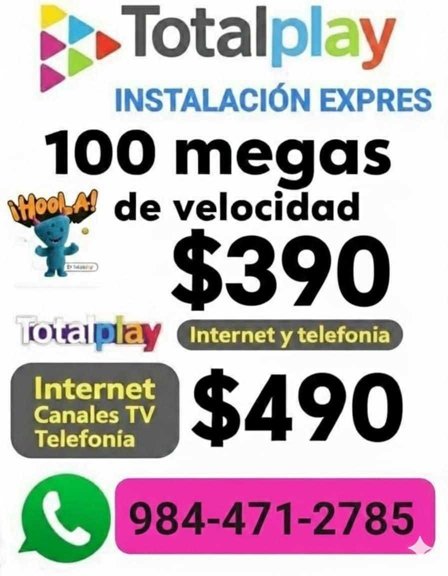 Totalplay Instalación Express: Internet y Telefonía con Fibra Óptica