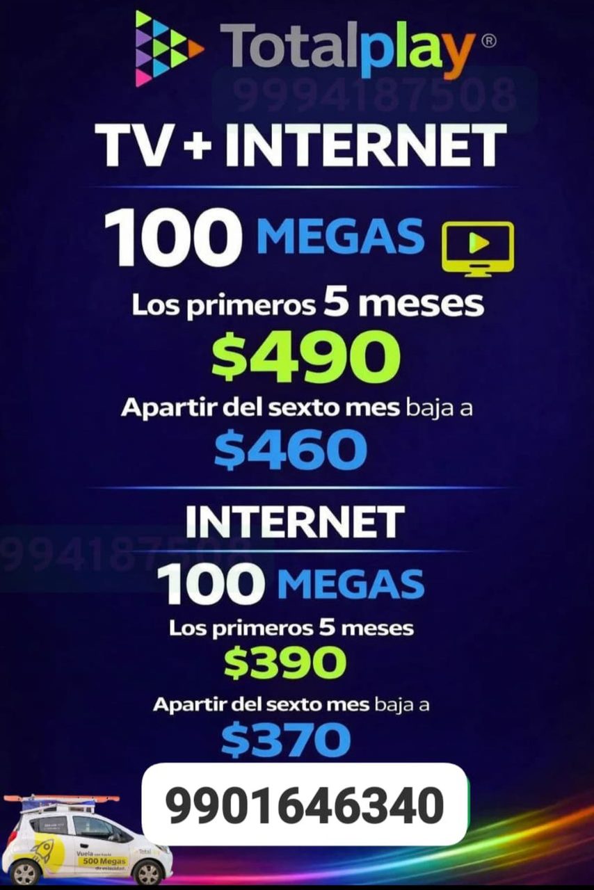 Totalplay Internet — Polígono 108