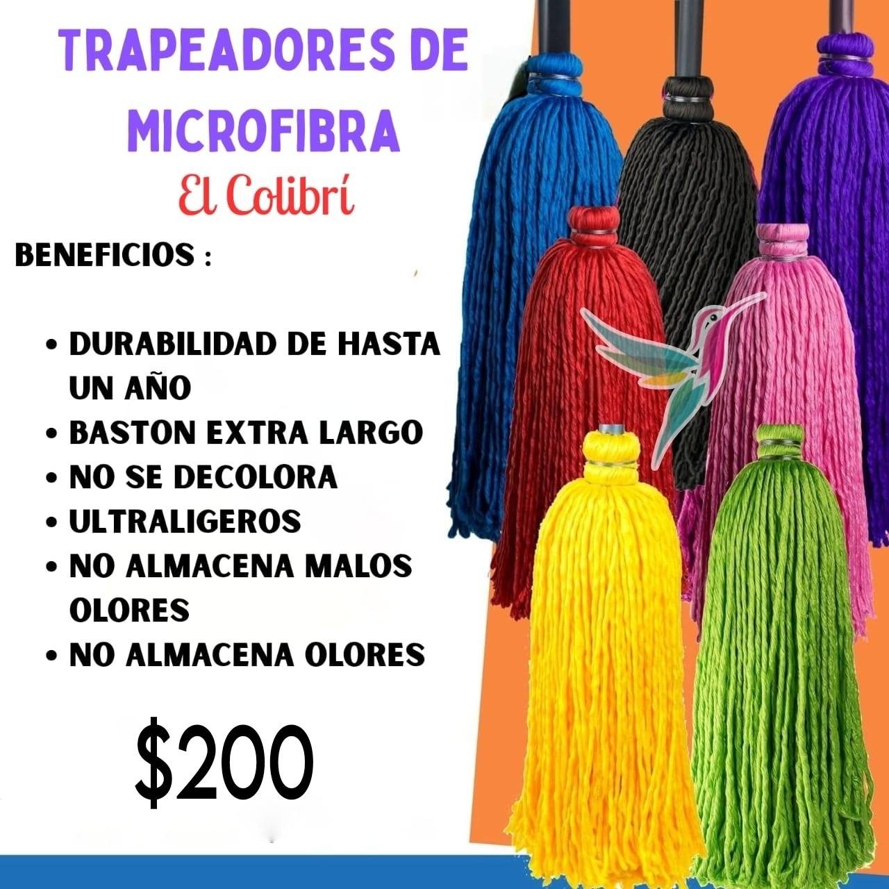 Trapeadores El Colibrí, Combos de Limpieza
