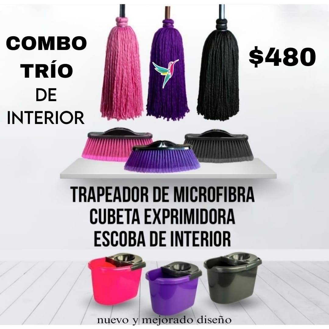 Trapeadores El Colibrí, Combos de Limpieza