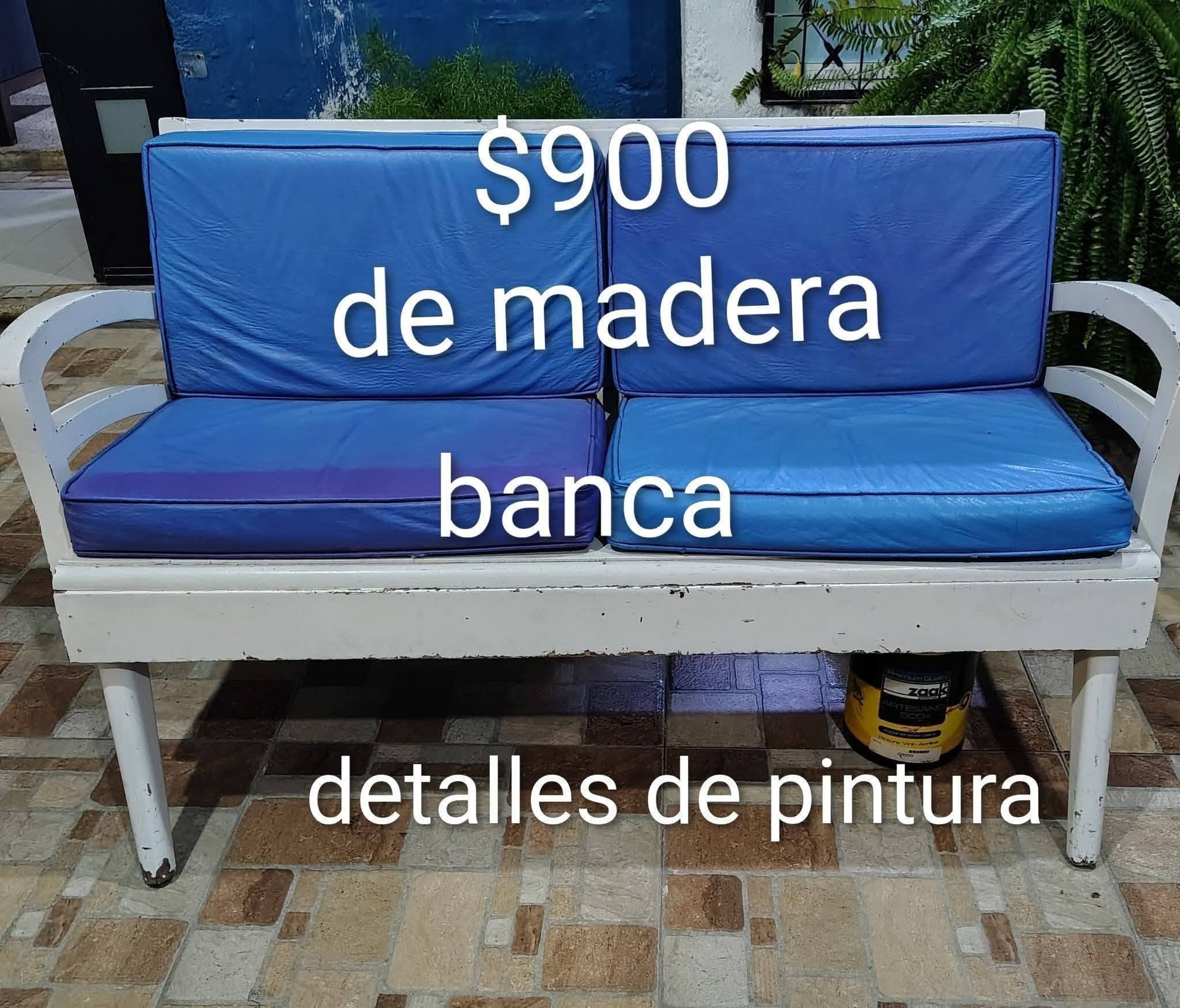Venta de Banca de Madera Seminueva