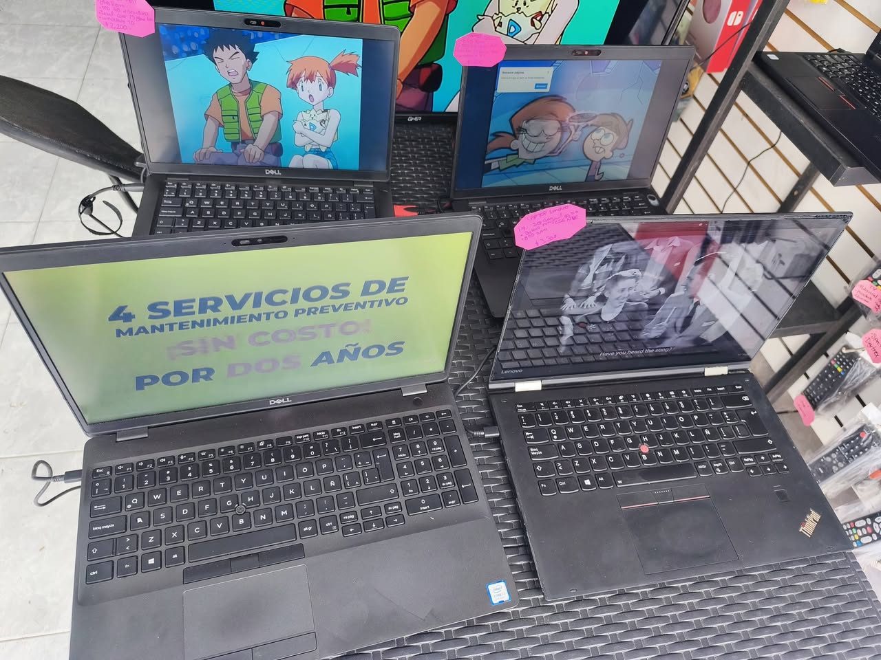 Venta de Laptops Lenovo y Dell