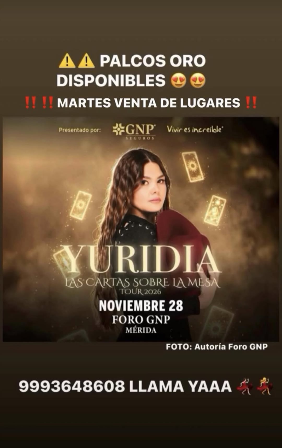 Venta de Palcos Oro Foro GNP