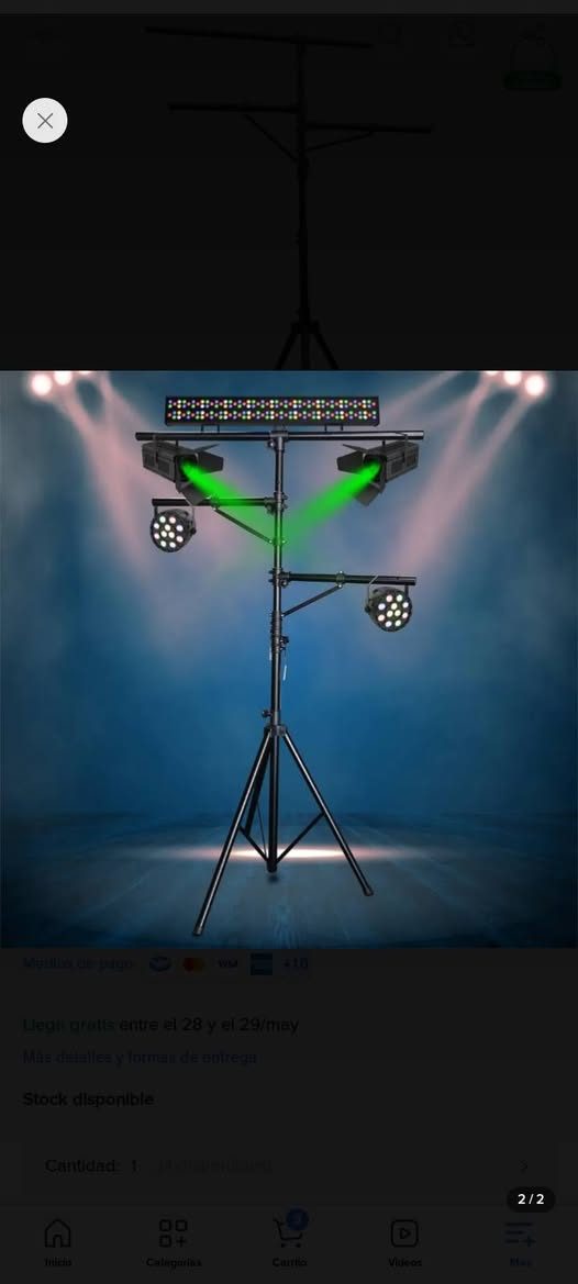 Venta Stand Trípie para Luces