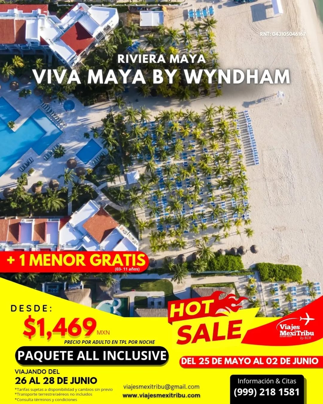 Viva Maya by Wyndham Hot Sale: Paquete Todo Incluido con un menor gratis