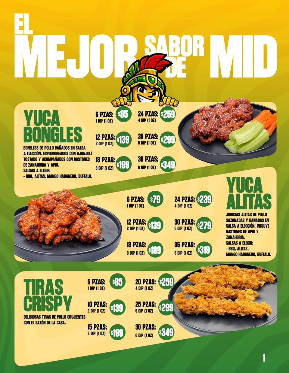 Yucalitas Burgers y Alitas