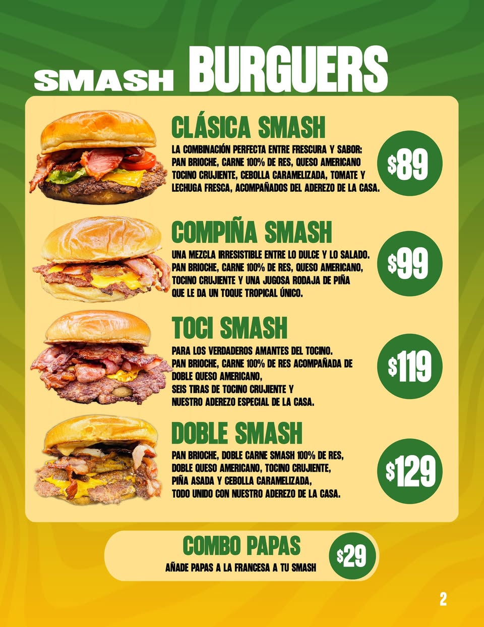 Yucalitas Burgers y Alitas