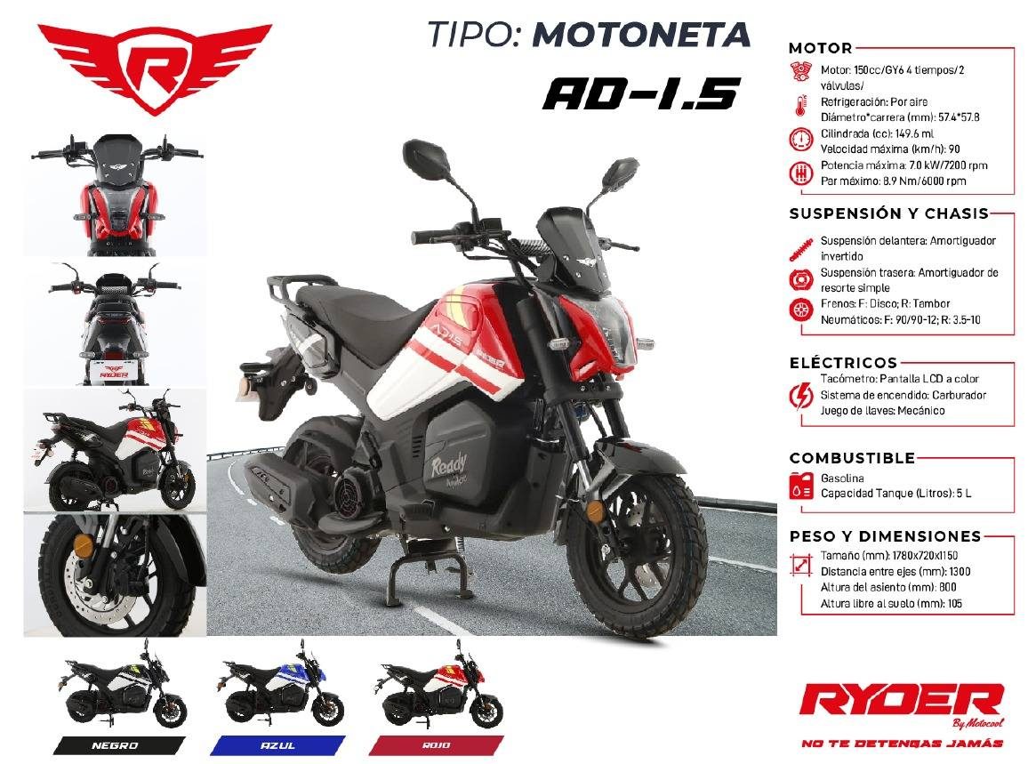 Zmoto y Ryder, Motocicletas de Trabajo y Emprendimiento