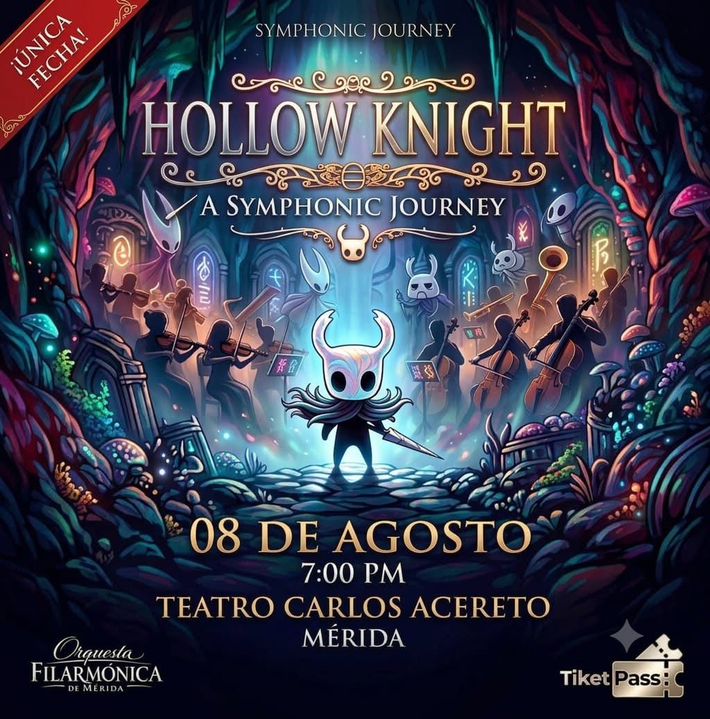 Hollow Knight: Symphonic Journey llega a Mérida con orquesta en vivo