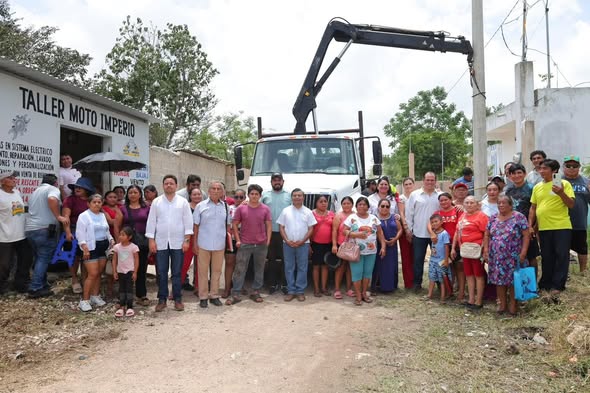 Avances en infraestructura en Tizimín